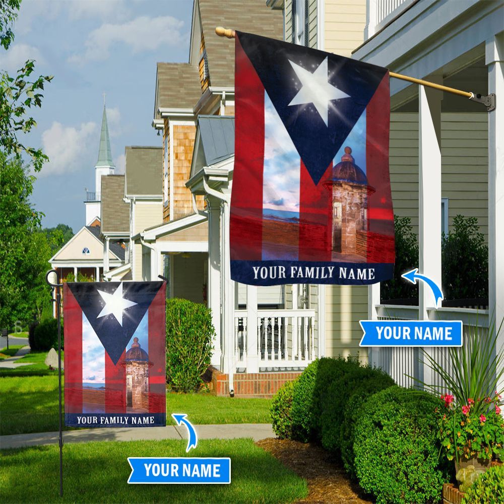Puerto Rico El Morro Personalized Flag Flags For The Garden Outdoor Decoration 1 Puerto Rico El Morro Personalized Flag Flags For The Garden Outdoor Decoration 1