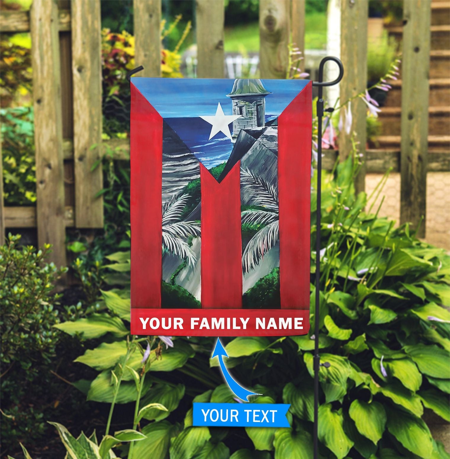 Puerto Rico El Morro View Personalized Garden Flag Flags For The Garden Outdoor Decoration 2 Puerto Rico El Morro View Personalized Garden Flag Flags For The Garden Outdoor Decoration 2