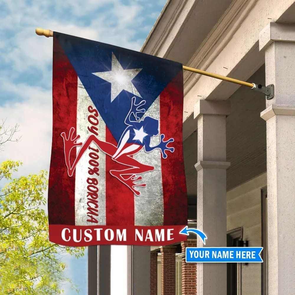 Puerto Rico Personalized House Flag Flags For The Garden Outdoor Decoration 3 Puerto Rico Personalized House Flag Flags For The Garden Outdoor Decoration 3