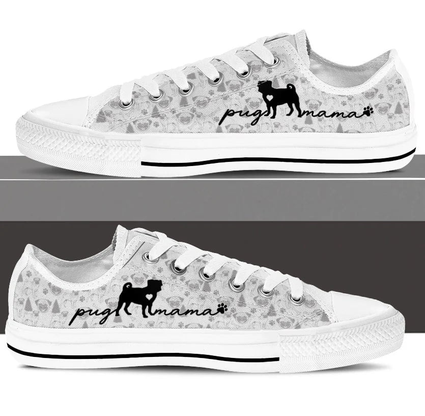Pug Low Top Shoes Dog Walking Shoes Men Women Dog Memorial Gift 3 Pug Low Top Shoes Dog Walking Shoes Men Women Dog Memorial Gift 3