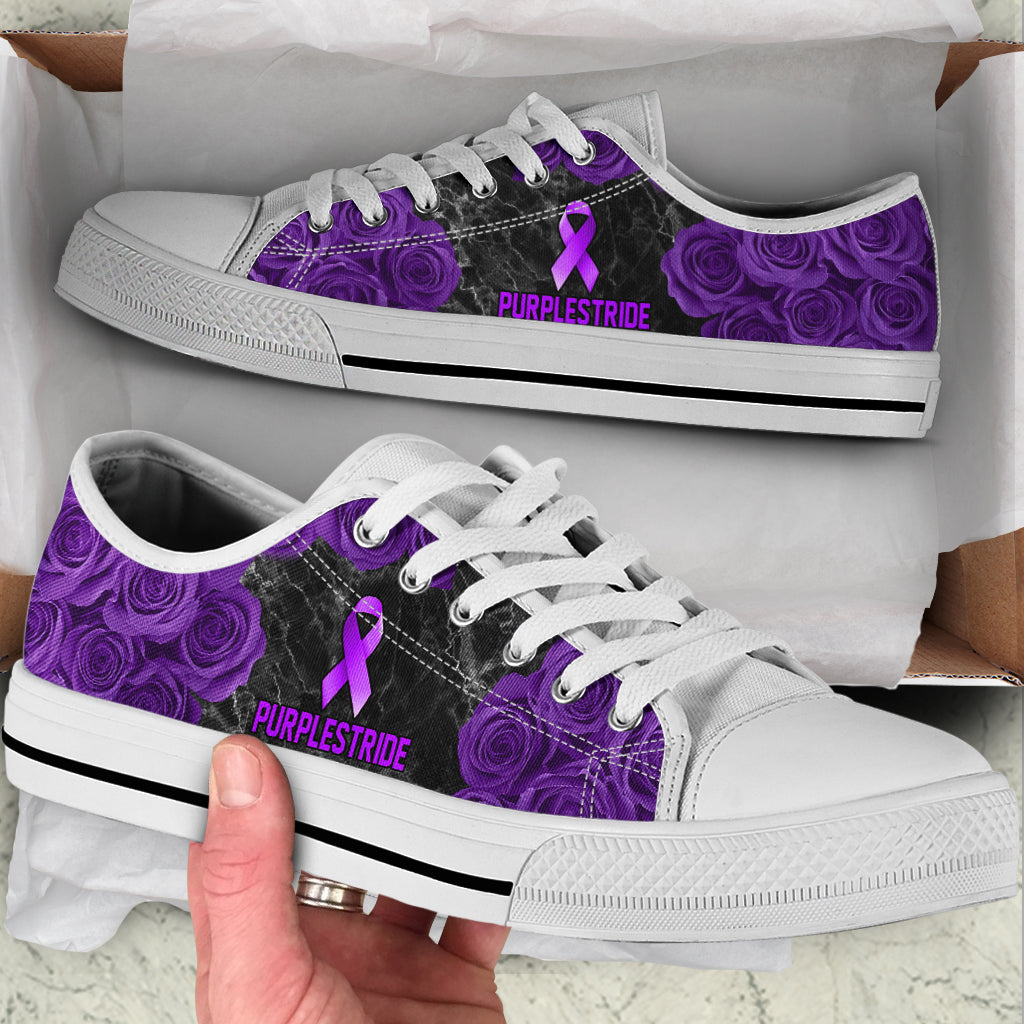 Purplestride Shoes Rose Flower Low Top Shoes Best Gift For Men And Women Walking Shoes Men Women 1 Purplestride Shoes Rose Flower Low Top Shoes Best Gift For Men And Women Walking Shoes Men Women 1