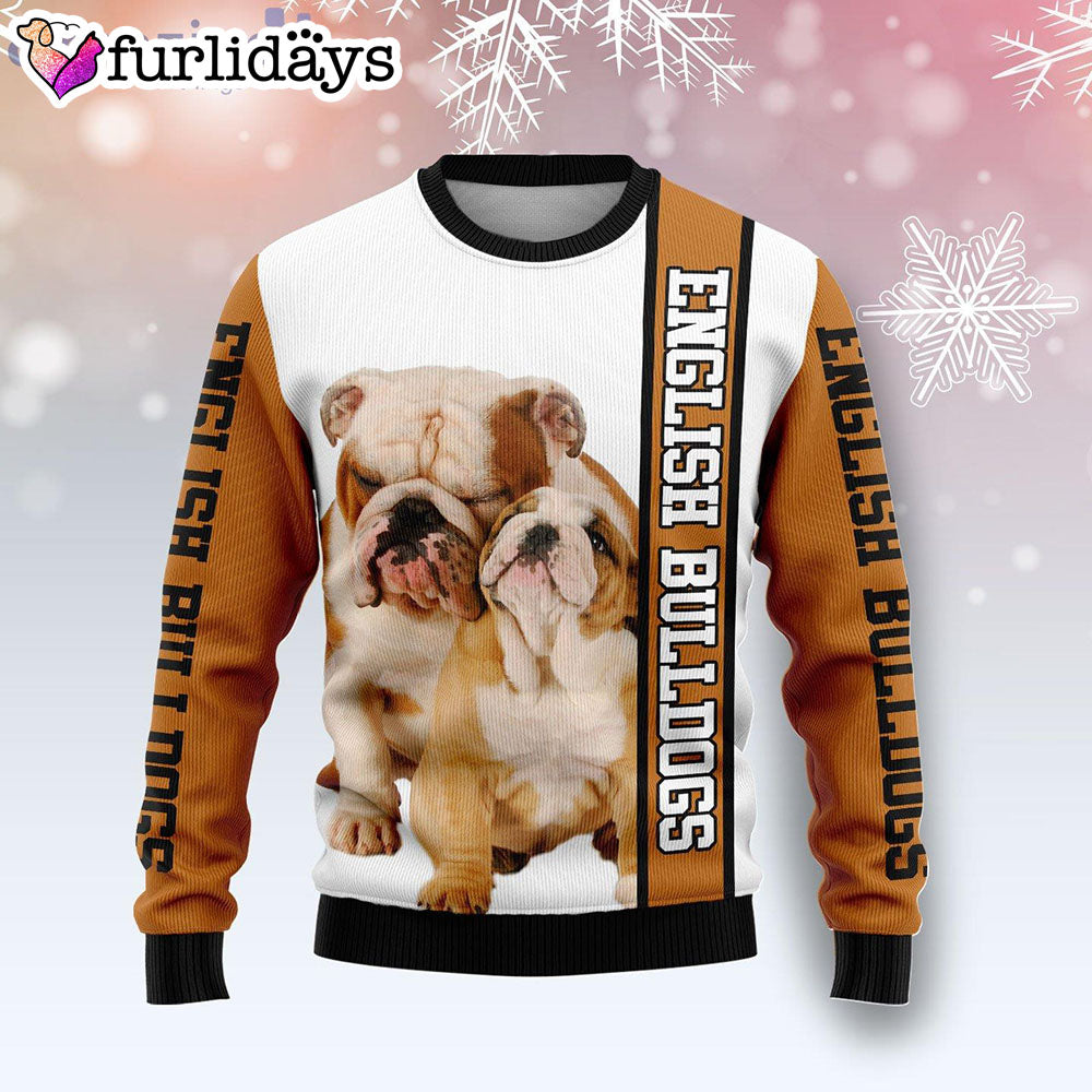 Rescued English Bulldog Dog Lover Ugly Christmas Sweater Christmas Gift For Pet Lovers 1 Rescued English Bulldog Dog Lover Ugly Christmas Sweater Christmas Gift For Pet Lovers 1