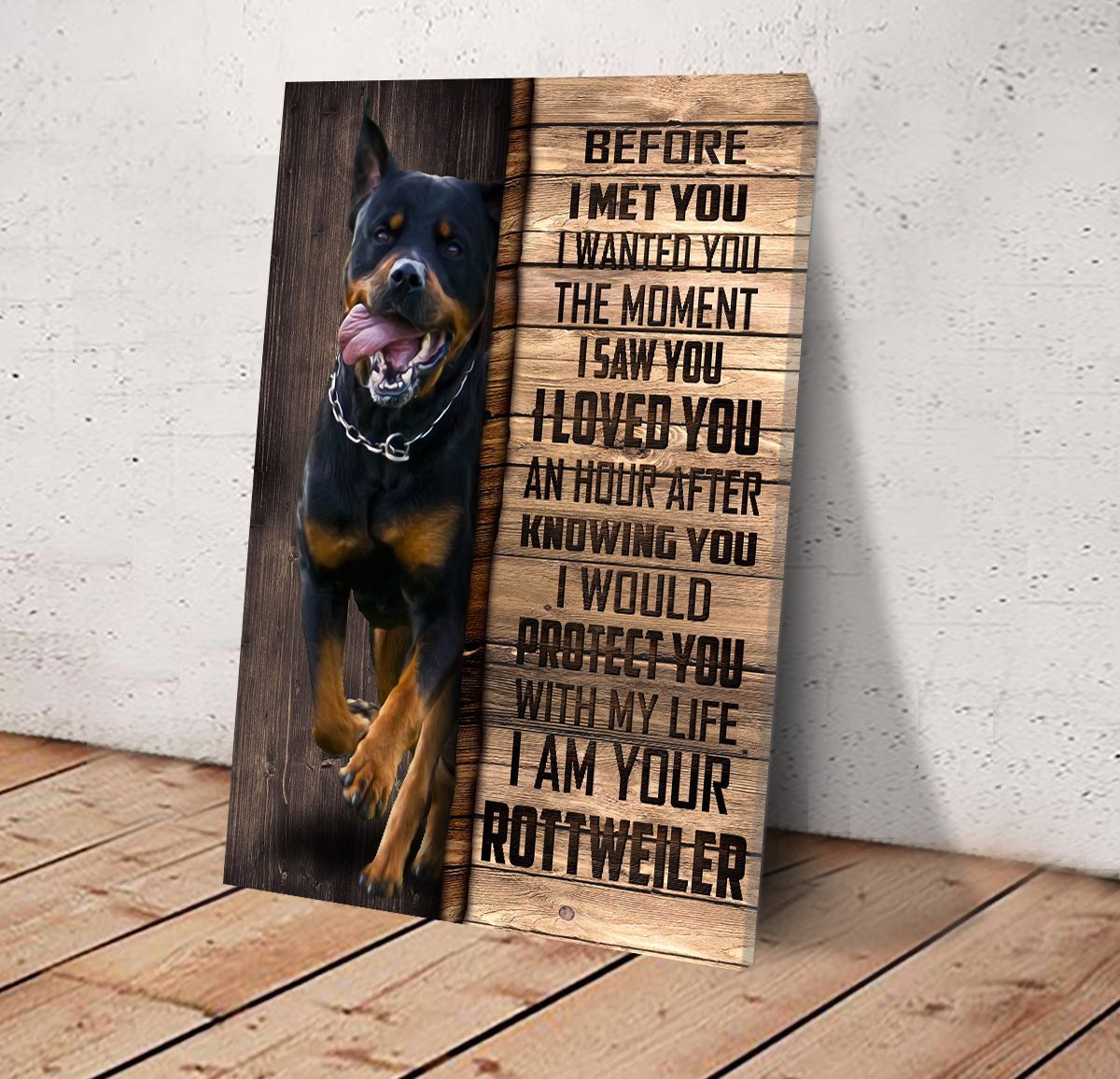 Rottweiler Matte Canvas Dog Wall Art Poster To Print Housewarming Gifts 2 Rottweiler Matte Canvas Dog Wall Art Poster To Print Housewarming Gifts 2