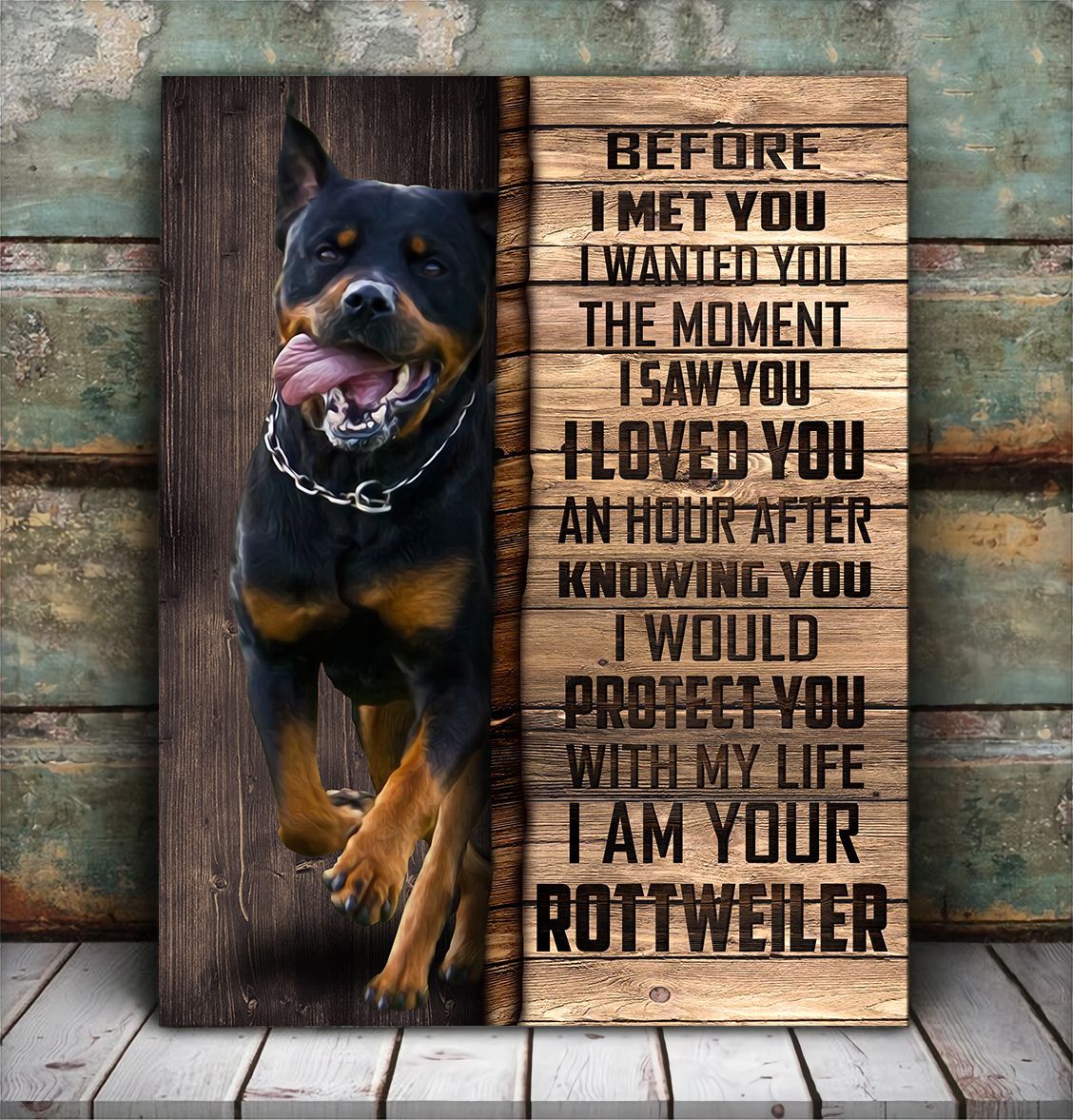 Rottweiler Matte Canvas Dog Wall Art Poster To Print Housewarming Gifts 3 Rottweiler Matte Canvas Dog Wall Art Poster To Print Housewarming Gifts 3