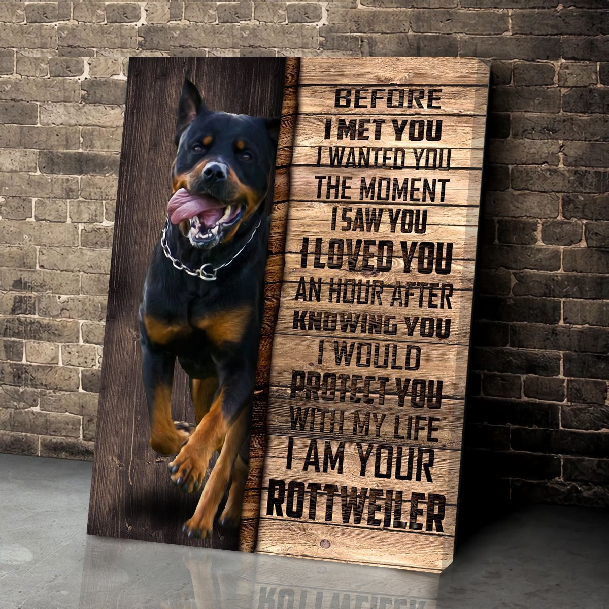 Rottweiler Matte Canvas Dog Wall Art Poster To Print Housewarming Gifts 5 Rottweiler Matte Canvas Dog Wall Art Poster To Print Housewarming Gifts 5