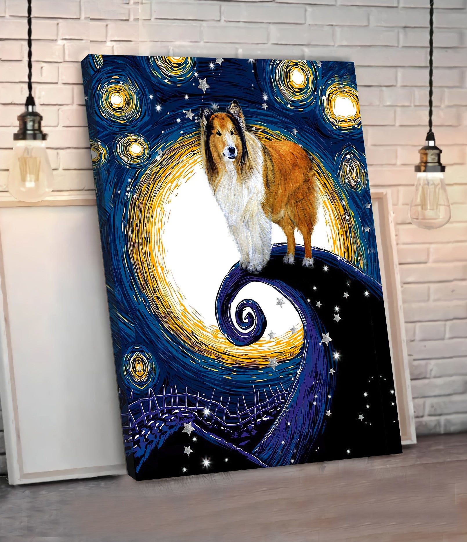 Rough Collie Poster Canvas Dog Canvas Wall Art Dog Lovers Gifts For Him Or Her 1 Rough Collie Poster Canvas Dog Canvas Wall Art Dog Lovers Gifts For Him Or Her 1