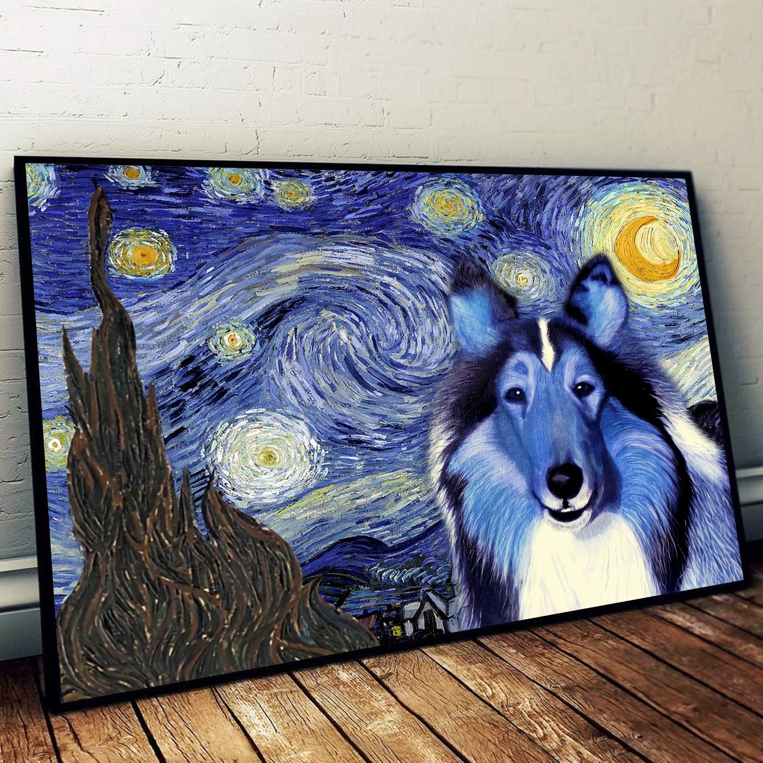 Rough Collie Poster Matte Canvas Dog Wall Art Prints Canvas Wall Art Decor 1 Rough Collie Poster Matte Canvas Dog Wall Art Prints Canvas Wall Art Decor 1