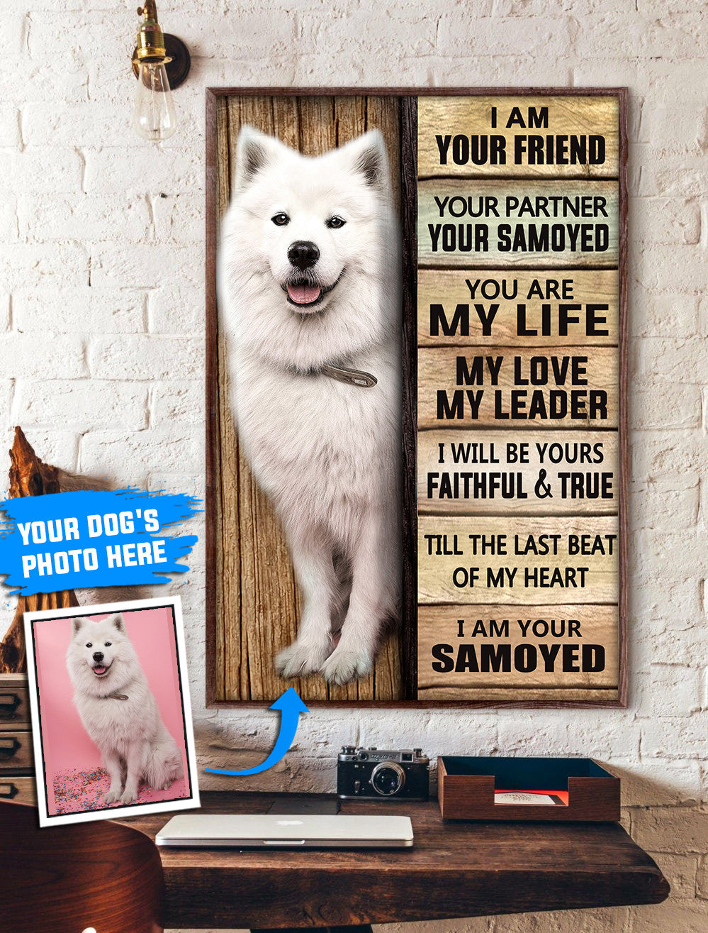 Samoyed Personalized Poster Canvas Dog Canvas Wall Art Dog Lovers Gifts For Him Or Her 1 Samoyed Personalized Poster Canvas Dog Canvas Wall Art Dog Lovers Gifts For Him Or Her 1