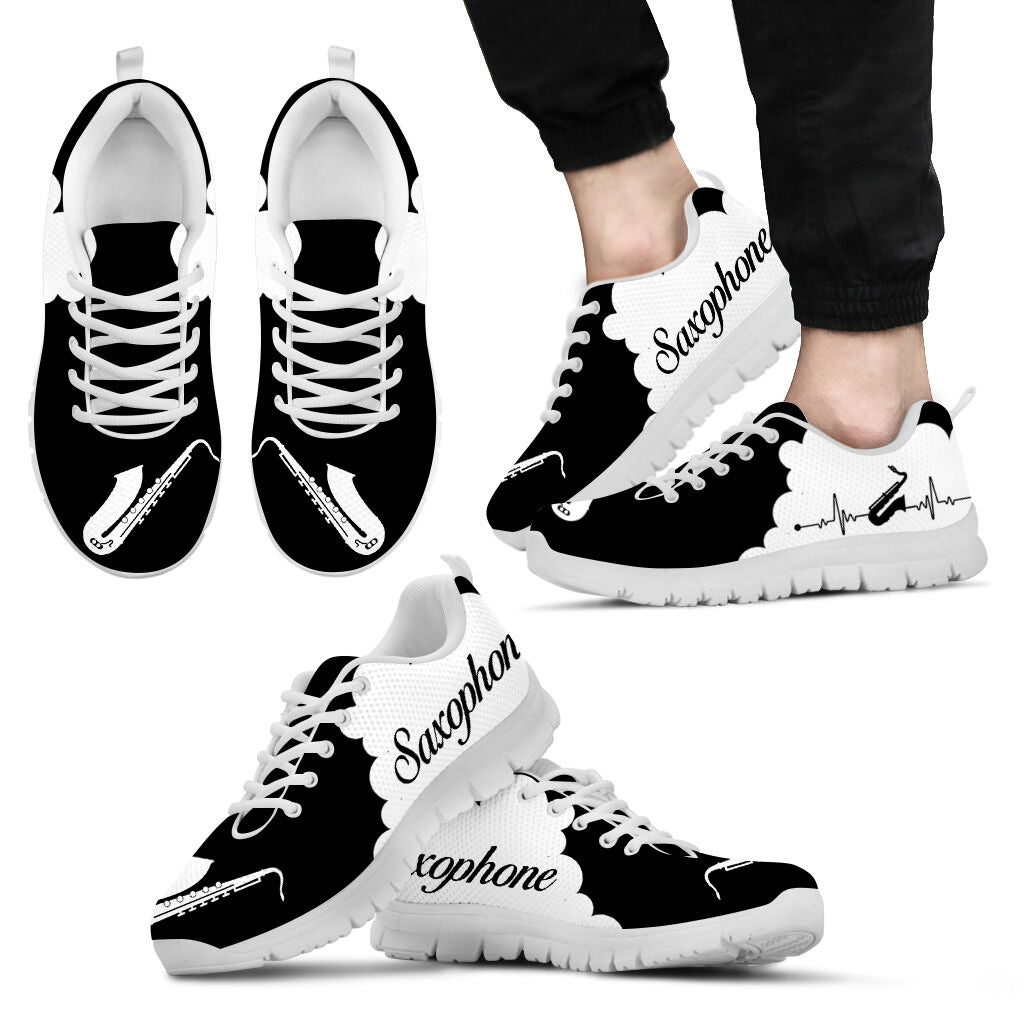 Saxophone Cloudy Shoes Music Sneaker Walking Shoes Best Gift For Music Lovers Shoes Gift For Adults 2 Saxophone Cloudy Shoes Music Sneaker Walking Shoes Best Gift For Music Lovers Shoes Gift For Adults 2