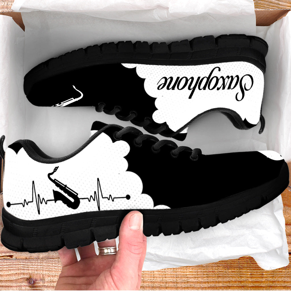Saxophone Cloudy Shoes Music Sneaker Walking Shoes Best Gift For Music Lovers Shoes Gift For Adults 3 Saxophone Cloudy Shoes Music Sneaker Walking Shoes Best Gift For Music Lovers Shoes Gift For Adults 3