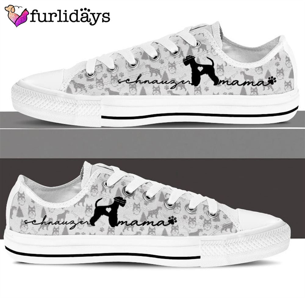 Schnauzer Low Top Shoes Dog Walking Shoes Men Women Dog Memorial Gift 3 Schnauzer Low Top Shoes Dog Walking Shoes Men Women Dog Memorial Gift 3