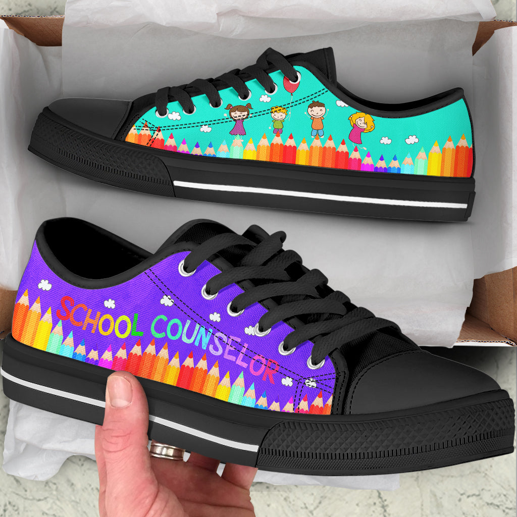 School Counselor Abc Low Top Shoes Best Gift For Teacher School Shoes Best Shoes For Him Or Her 2 School Counselor Abc Low Top Shoes Best Gift For Teacher School Shoes Best Shoes For Him Or Her 2