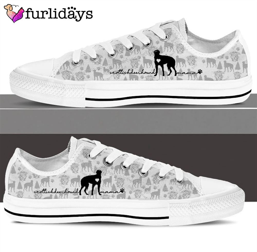 Scottish Deerhound Low Top Shoes Dog Walking Shoes Men Women Dog Memorial Gift 3