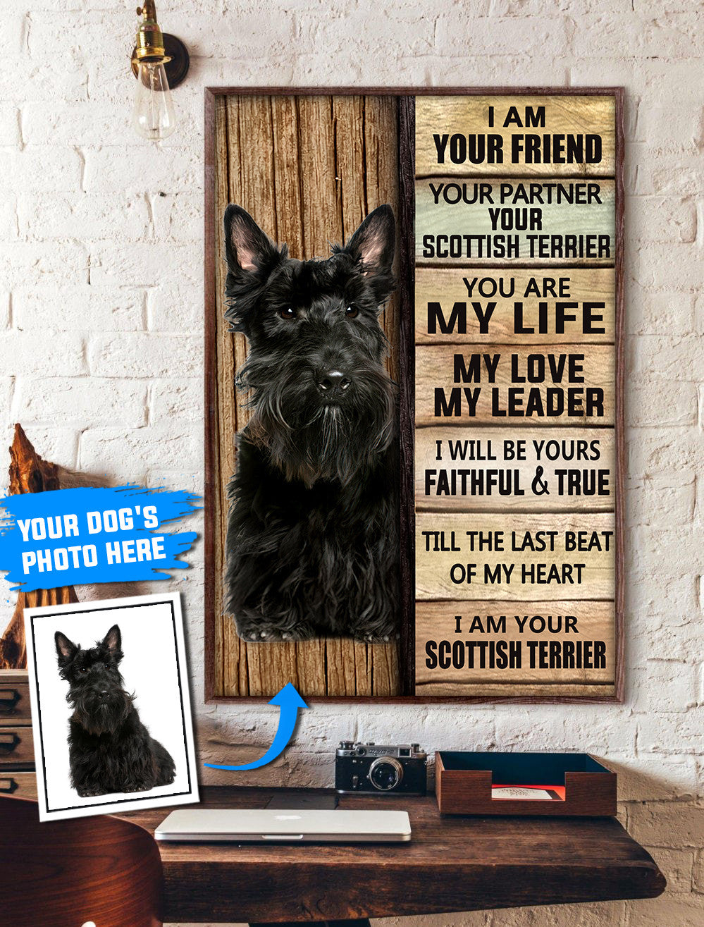 Scottish Terrier Personalized Poster Canvas Dog Canvas Wall Art Dog Lovers Gifts For Him Or Her 3 Scottish Terrier Personalized Poster Canvas Dog Canvas Wall Art Dog Lovers Gifts For Him Or Her 3