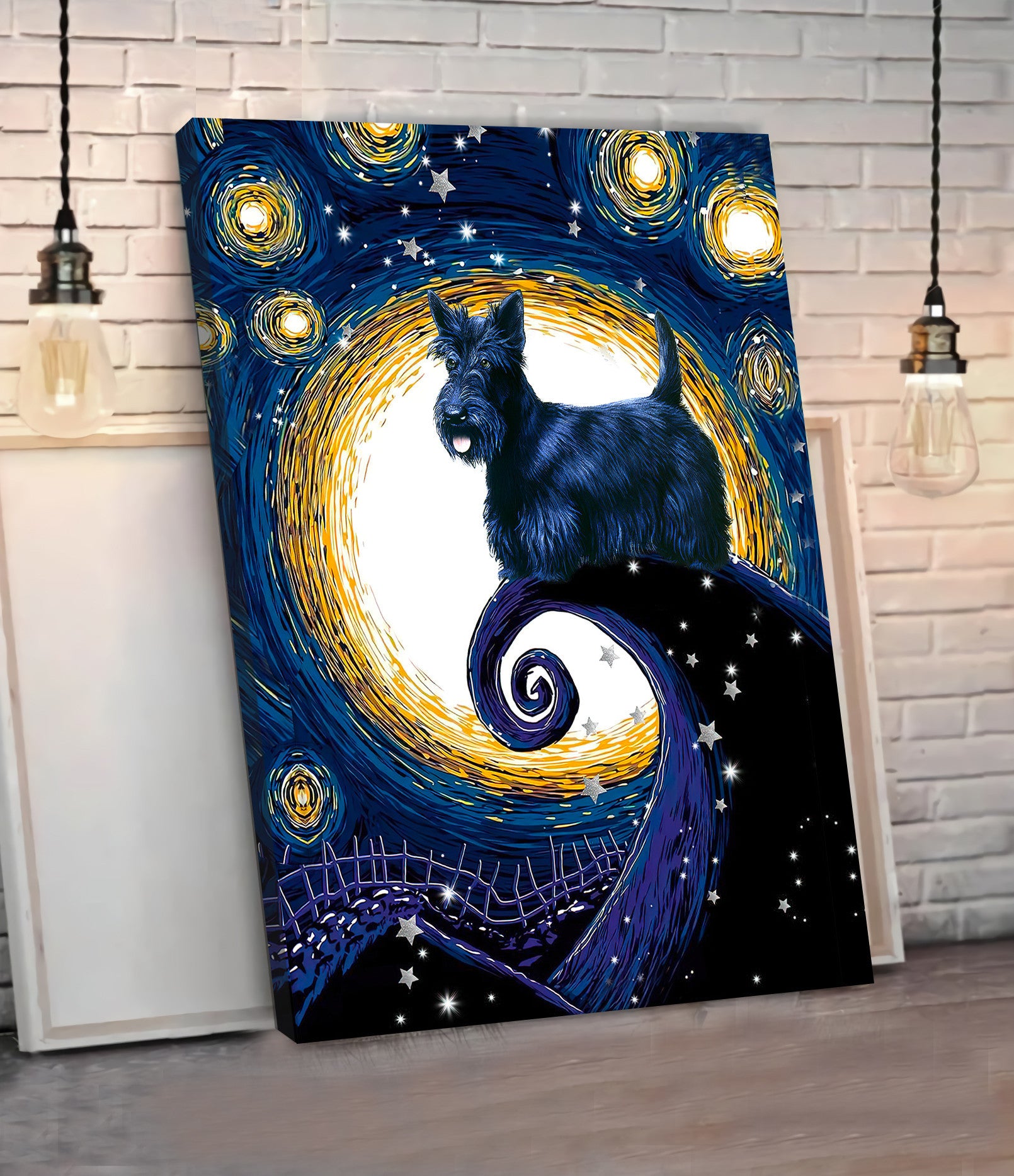 Scottish Terrier Poster Canvas Dog Canvas Wall Art Dog Lovers Gifts For Him Or Her 1 Scottish Terrier Poster Canvas Dog Canvas Wall Art Dog Lovers Gifts For Him Or Her 1