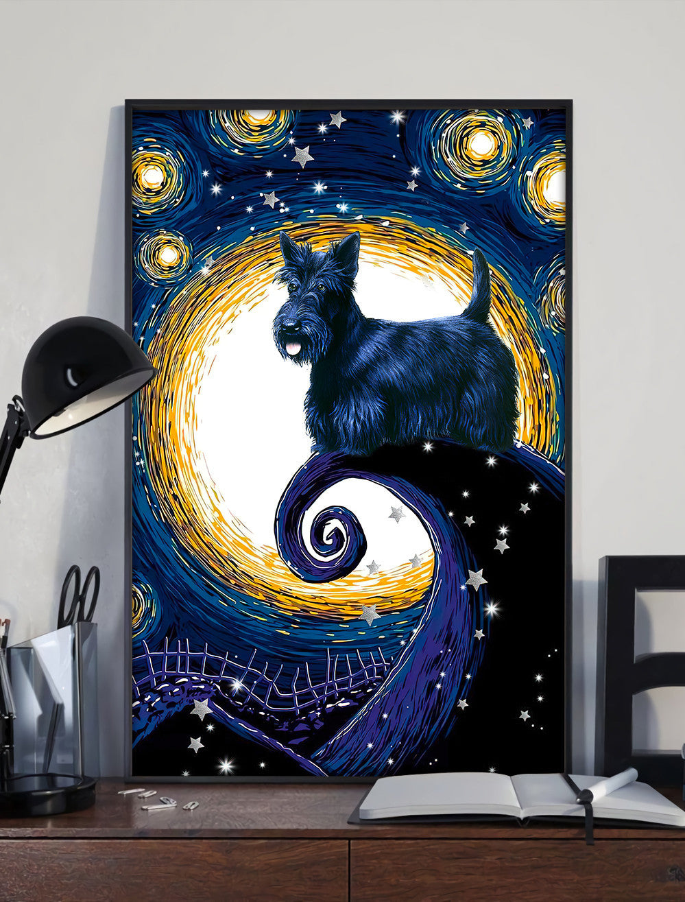 Scottish Terrier Poster Canvas Dog Canvas Wall Art Dog Lovers Gifts For Him Or Her 4 Scottish Terrier Poster Canvas Dog Canvas Wall Art Dog Lovers Gifts For Him Or Her 4