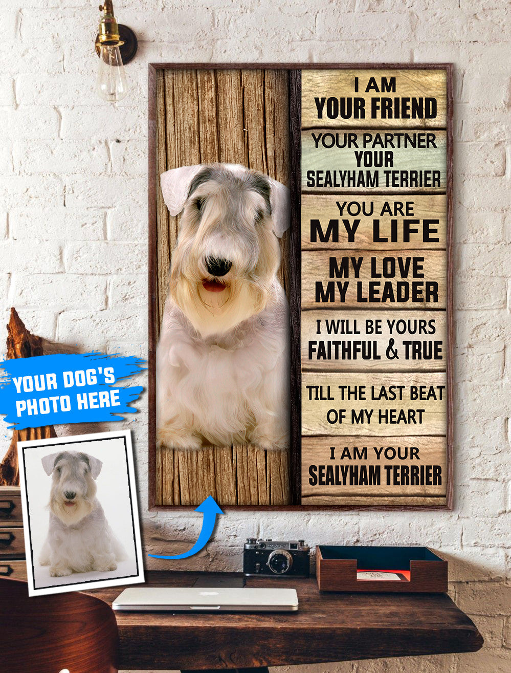 Sealyham Terrier Personalized Poster Canvas Dog Canvas Wall Art Dog Lovers Gifts For Him Or Her 1 Sealyham Terrier Personalized Poster Canvas Dog Canvas Wall Art Dog Lovers Gifts For Him Or Her 1