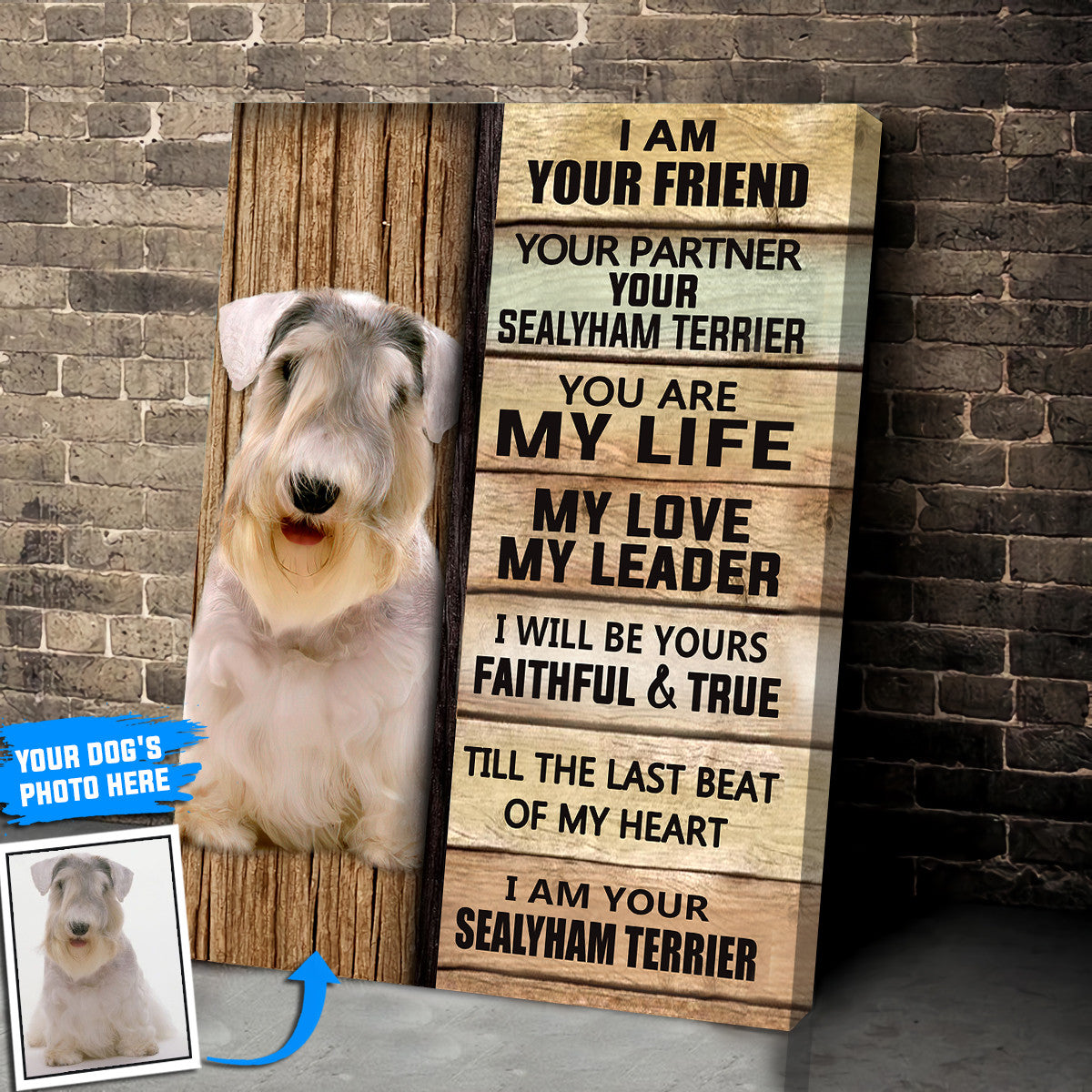 Sealyham Terrier Personalized Poster Canvas Dog Canvas Wall Art Dog Lovers Gifts For Him Or Her 4 Sealyham Terrier Personalized Poster Canvas Dog Canvas Wall Art Dog Lovers Gifts For Him Or Her 4