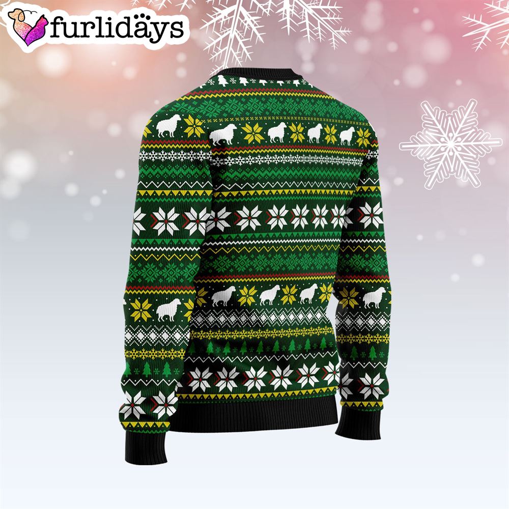 Sheep Red Plaid Ugly Christmas Sweater Gift For Pet Lovers Lover Xmas Sweater Gift 2