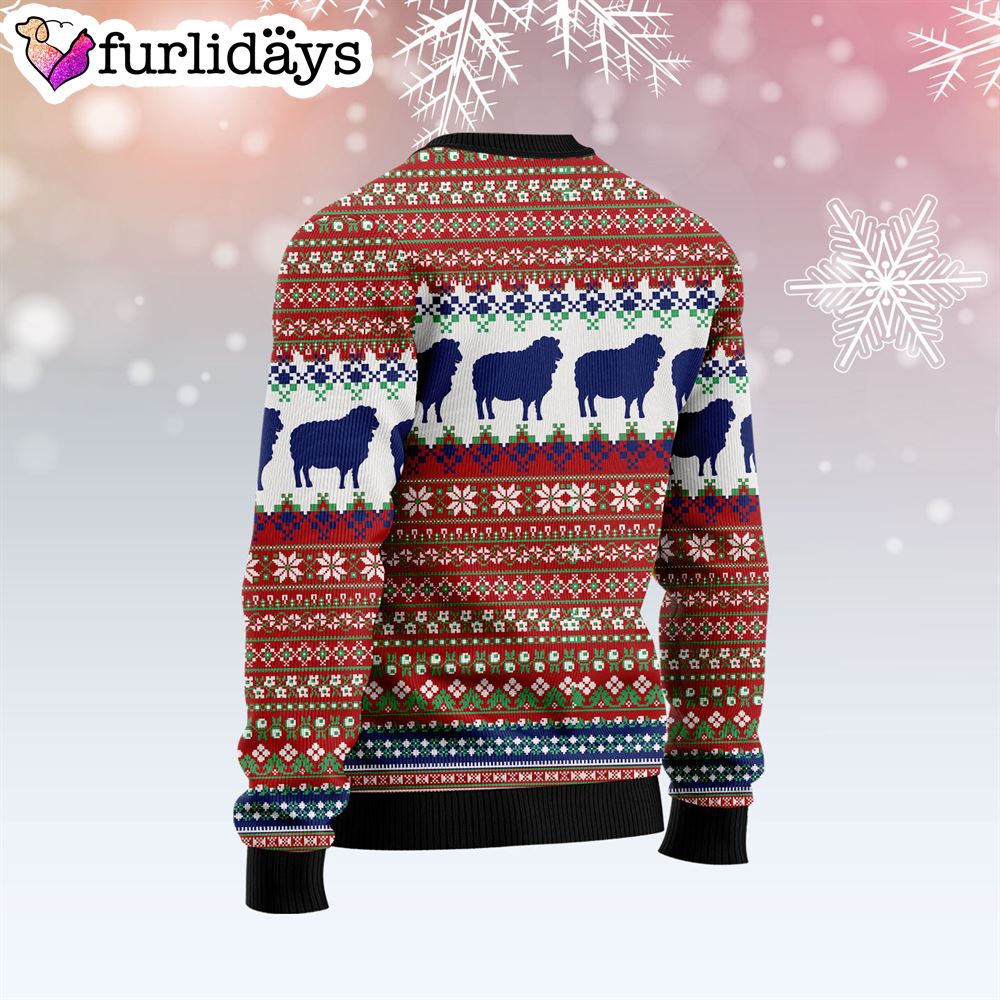 Sheep Wishing Ewe Ugly Christmas Sweater Gift For Pet Lovers Unisex Crewneck Sweater 2 Sheep Wishing Ewe Ugly Christmas Sweater Gift For Pet Lovers Unisex Crewneck Sweater 2