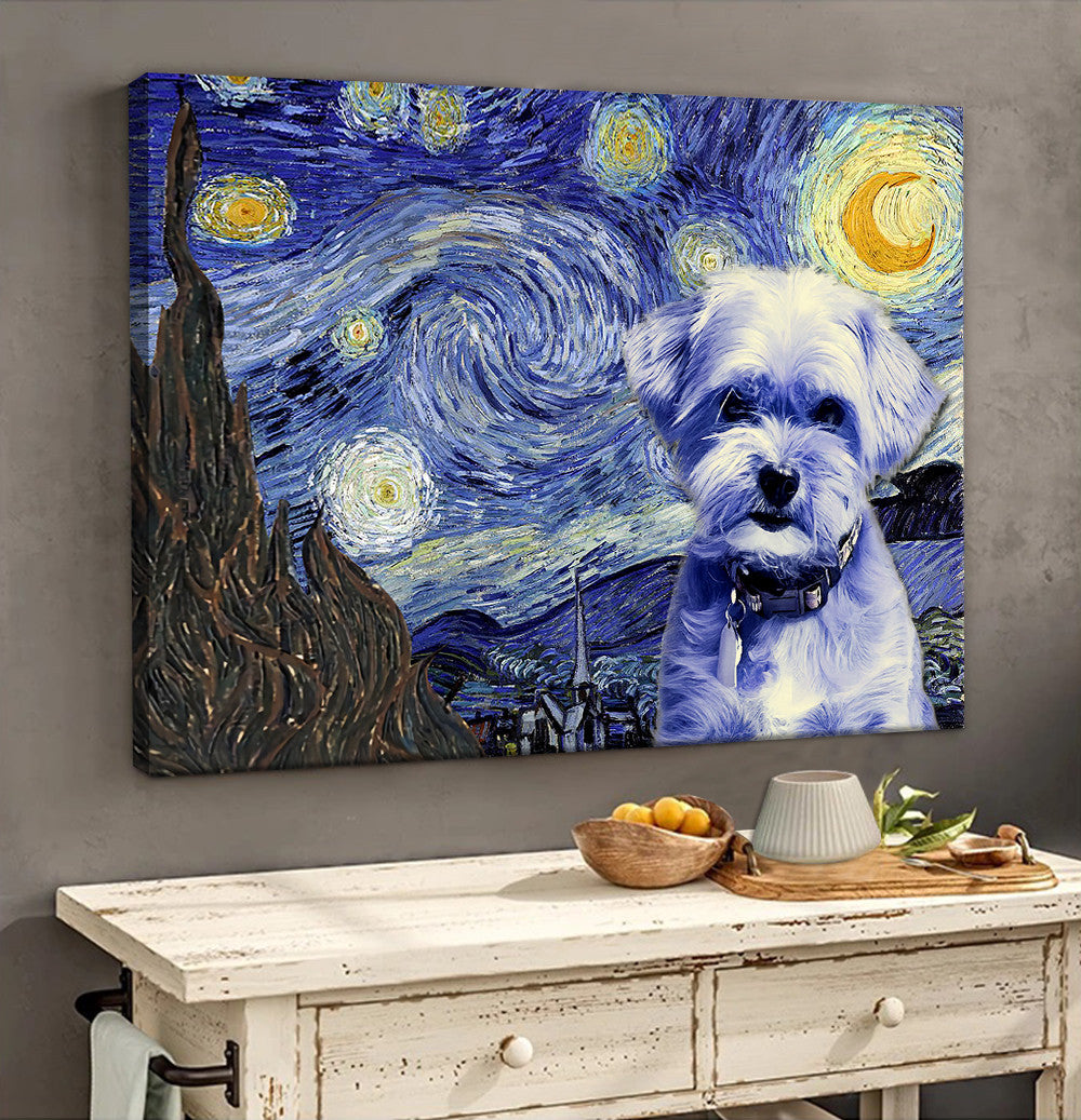 Shorkie Poster Matte Canvas Dog Wall Art Prints Painting On Canvas 2 Shorkie Poster Matte Canvas Dog Wall Art Prints Painting On Canvas 2