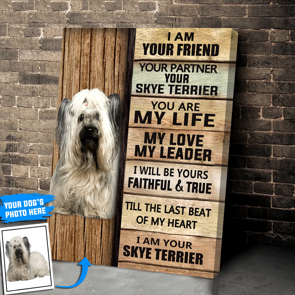 Skye Terrier Personalized Poster Canvas Dog Canvas Wall Art Dog Lovers Gifts For Him Or Her 4 Skye Terrier Personalized Poster Canvas Dog Canvas Wall Art Dog Lovers Gifts For Him Or Her 4