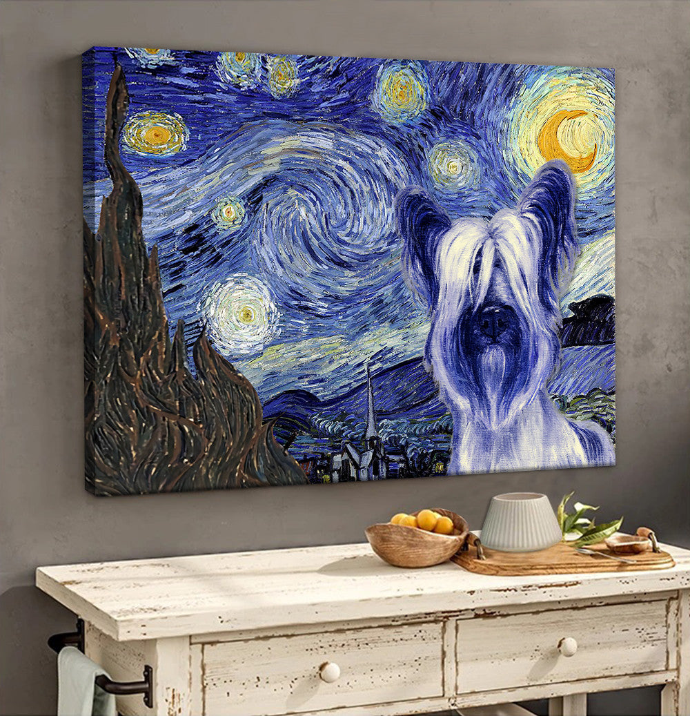 Skye Terrier Poster Matte Canvas Dog Wall Art Prints Painting On Canvas 2 Skye Terrier Poster Matte Canvas Dog Wall Art Prints Painting On Canvas 2