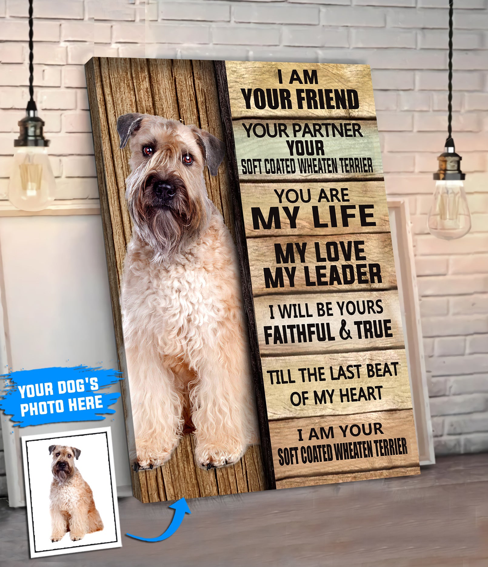 Soft Coated Wheaten Terrier Personalized Poster Canvas Dog Canvas Wall Art Dog Lovers Gifts For Him Or Her 2 Soft Coated Wheaten Terrier Personalized Poster Canvas Dog Canvas Wall Art Dog Lovers Gifts For Him Or Her 2
