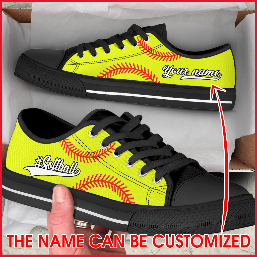Softball Hashtag Vector Ball Name Low Top Shoes Personalized Custom Trendy Fashion Casual Shoes Gift For Adults 2 Softball Hashtag Vector Ball Name Low Top Shoes Personalized Custom Trendy Fashion Casual Shoes Gift For Adults 2