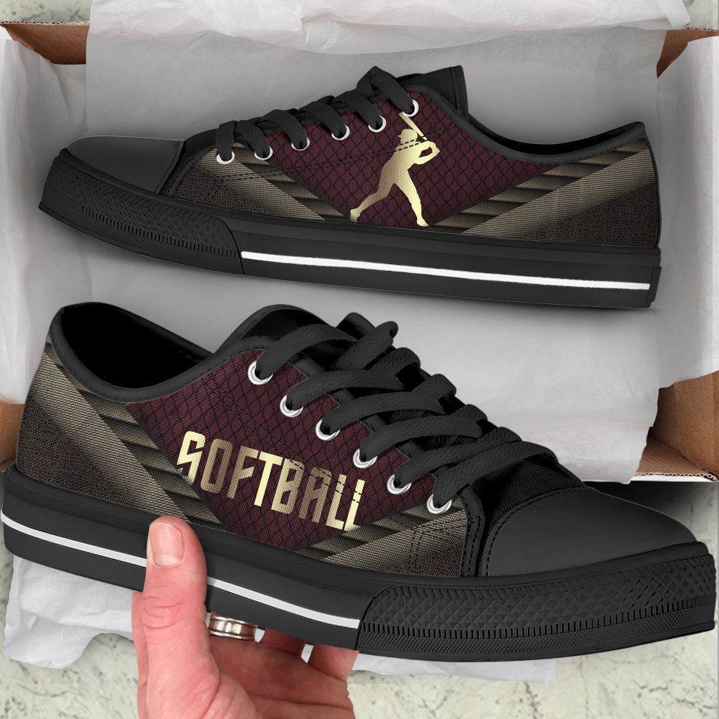 Softball Like A Endless Low Top Shoes Fashionable Casual Shoes Gift For Adults 2 Softball Like A Endless Low Top Shoes Fashionable Casual Shoes Gift For Adults 2