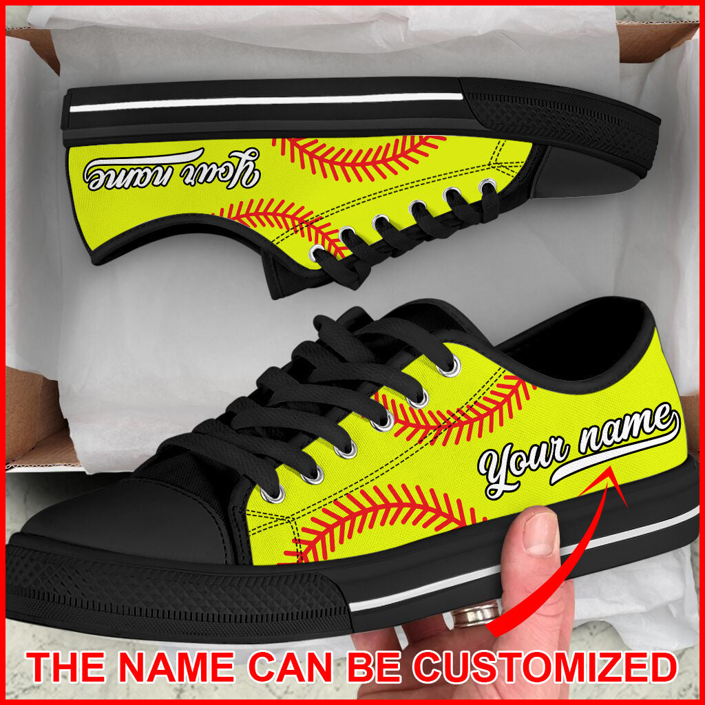 Softball Vector Ball Personalized Custom Low Top Shoes Canvas Print Lowtop Casual Shoes Gift For Adults Malalan 2 Softball Vector Ball Personalized Custom Low Top Shoes Canvas Print Lowtop Casual Shoes Gift For Adults Malalan 2