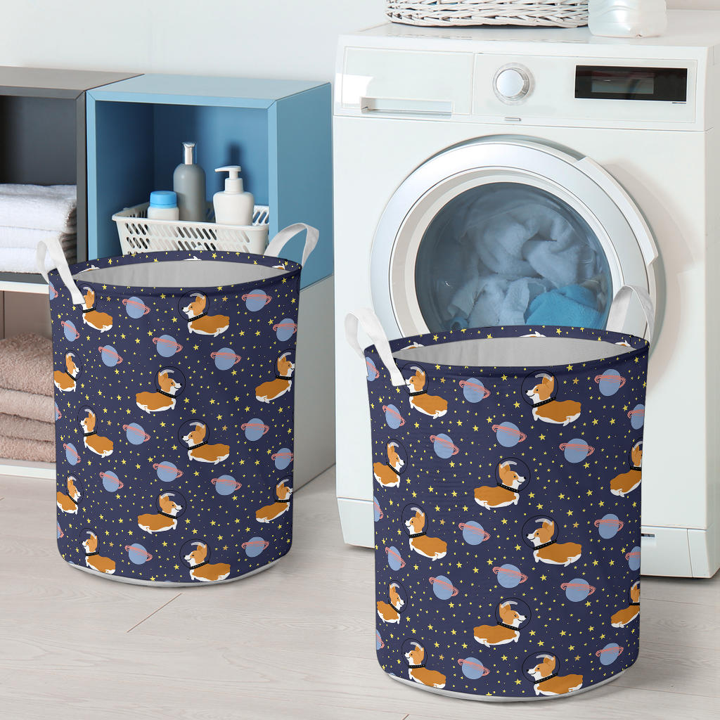 Space Corgi Laundry Basket Laundry Hamper Dog Lovers Gifts for Him or Her Dog Memorial Gift 4 Space Corgi Laundry Basket Laundry Hamper Dog Lovers Gifts for Him or Her Dog Memorial Gift 4