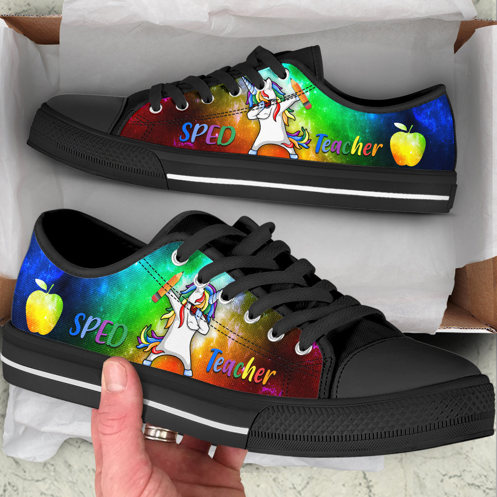 Sped Teacher Unicorn Low Top Shoes Best Gift For Teacher School Shoes Best Shoes For Him Or Her 2 Sped Teacher Unicorn Low Top Shoes Best Gift For Teacher School Shoes Best Shoes For Him Or Her 2