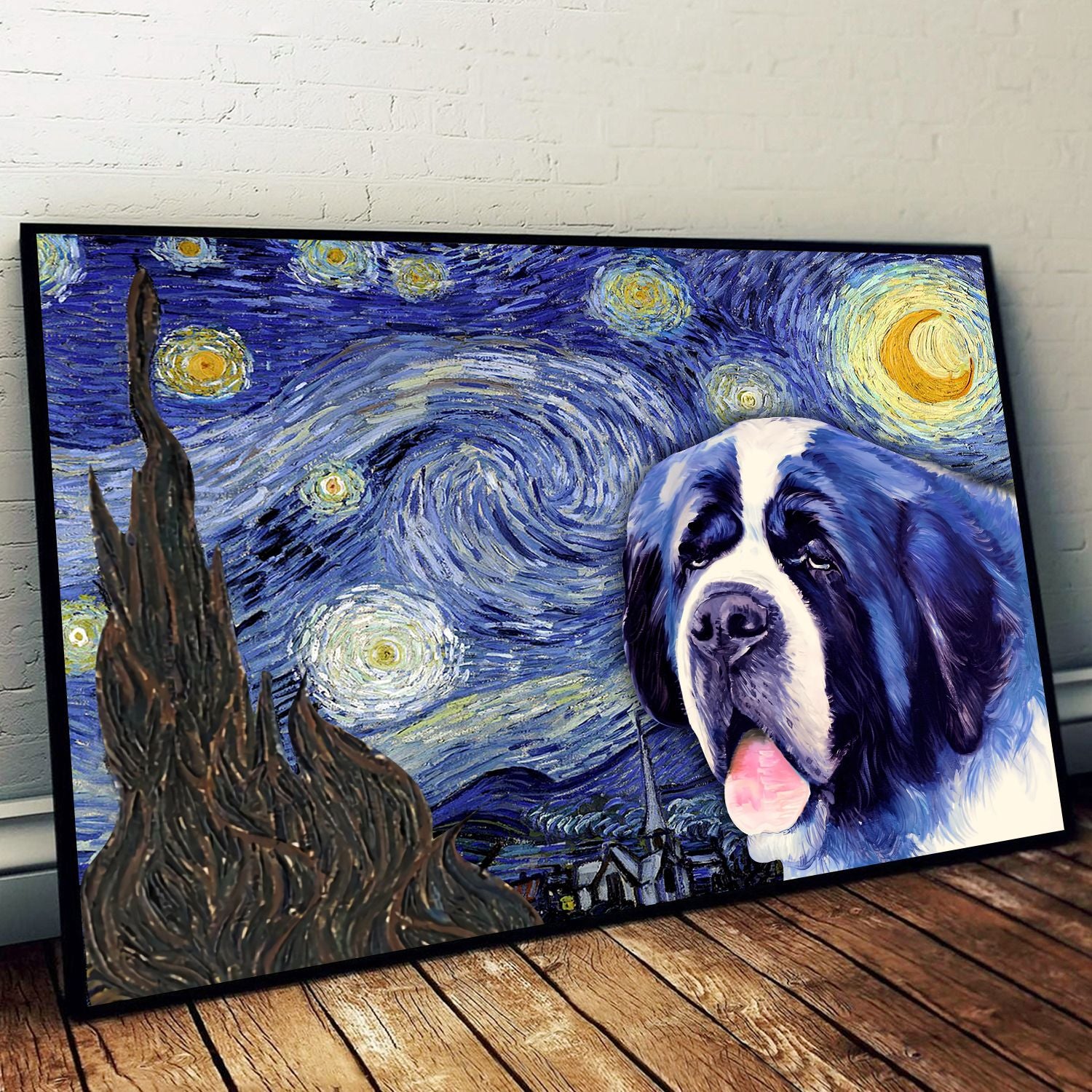 St. Bernard Poster Matte Canvas Dog Wall Art Prints Canvas Wall Art Decor 1 St. Bernard Poster Matte Canvas Dog Wall Art Prints Canvas Wall Art Decor 1