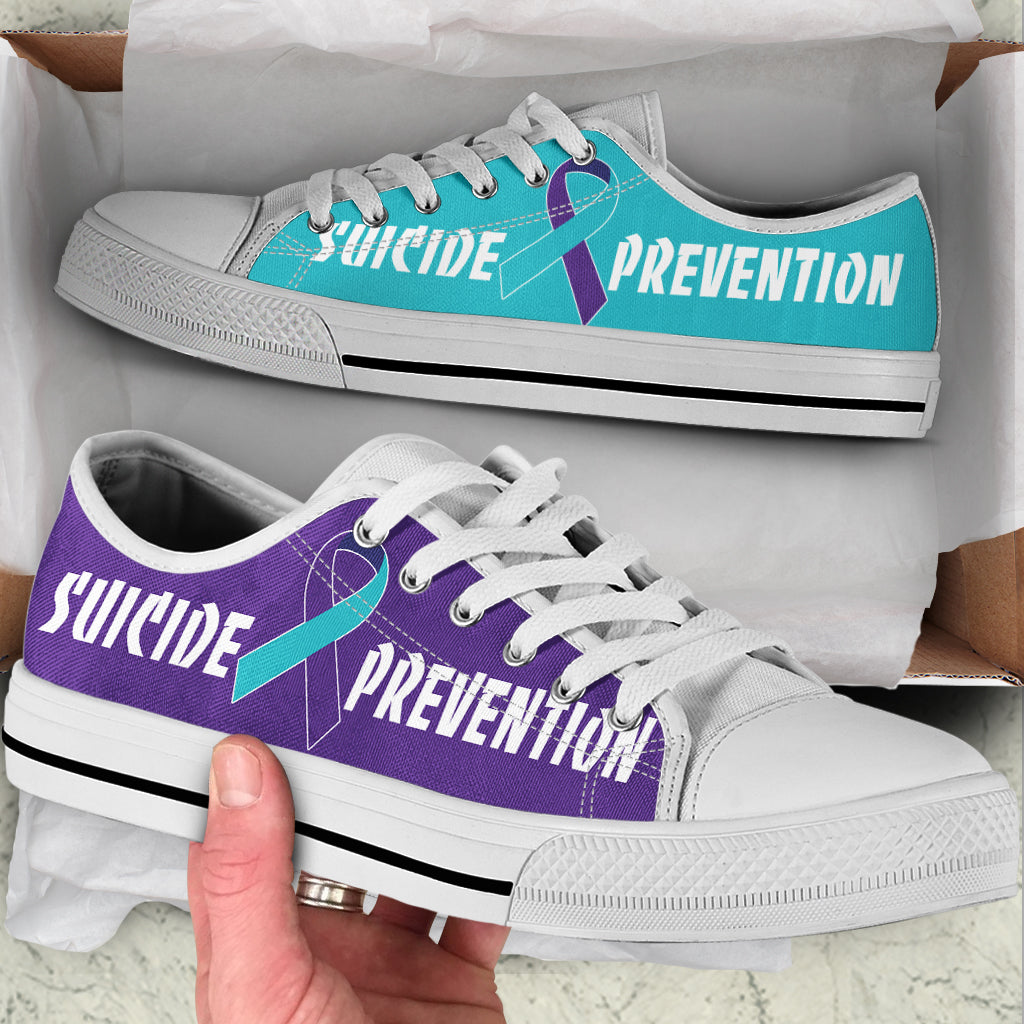 Suicide Prevention Shoes 2 Color Low Top Shoes Best Gift For Men And Women Sneaker For Walking 1 Suicide Prevention Shoes 2 Color Low Top Shoes Best Gift For Men And Women Sneaker For Walking 1