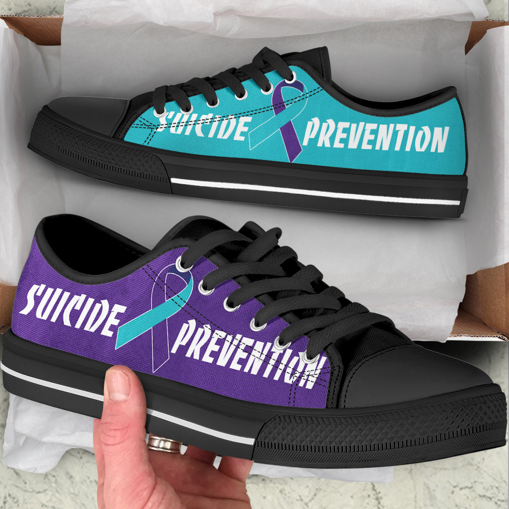 Suicide Prevention Shoes 2 Color Low Top Shoes Best Gift For Men And Women Sneaker For Walking 2 Suicide Prevention Shoes 2 Color Low Top Shoes Best Gift For Men And Women Sneaker For Walking 2