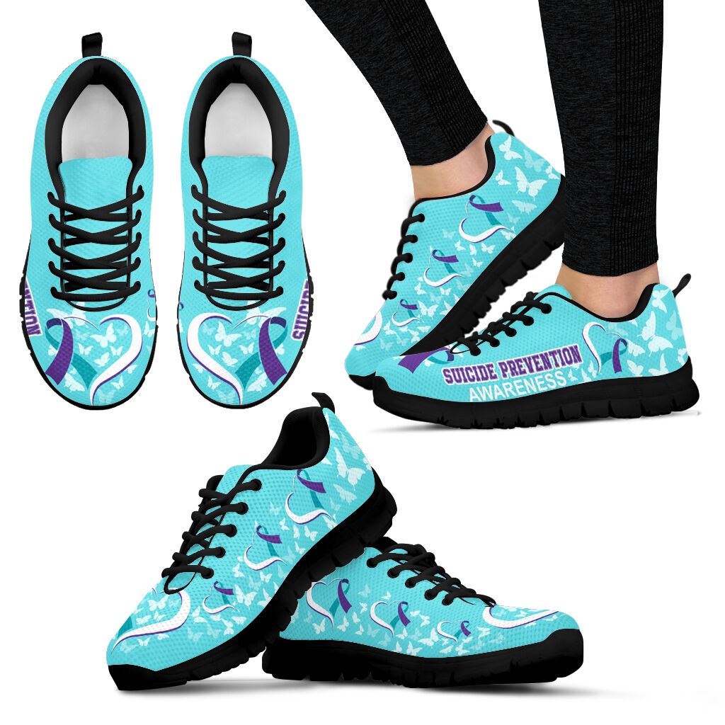 Suicide Prevention Shoes Awareness Heart Ribbon Sneaker Walking Shoes Best Gift For Men And Women Malalan 1 Suicide Prevention Shoes Awareness Heart Ribbon Sneaker Walking Shoes Best Gift For Men And Women Malalan 1