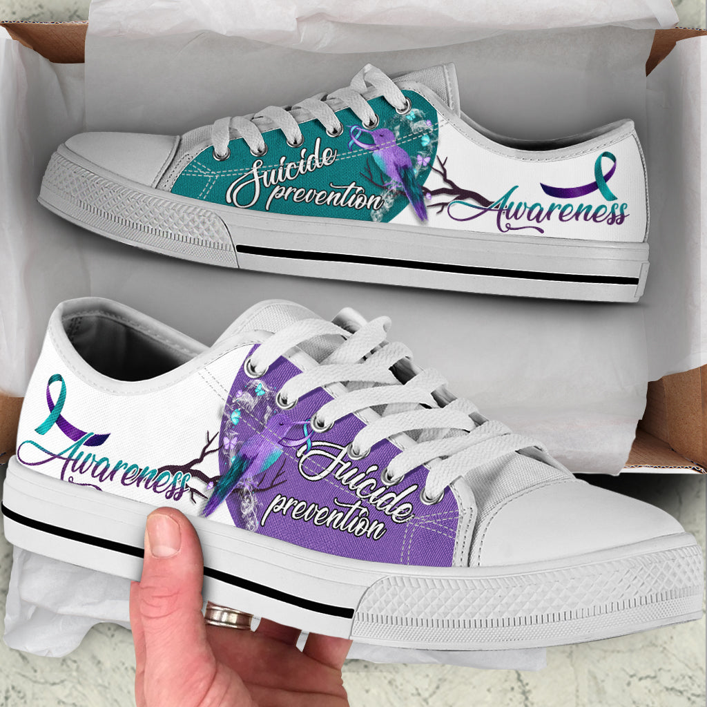 Suicide Prevention Shoes Hummingbird Low Top Shoes Best Gift For Men And Women Sneaker For Walking 1 Suicide Prevention Shoes Hummingbird Low Top Shoes Best Gift For Men And Women Sneaker For Walking 1