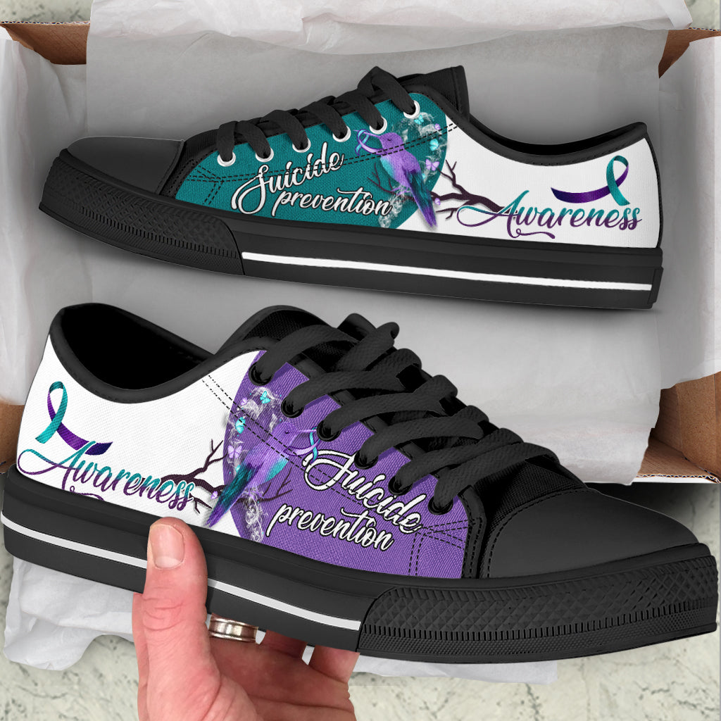 Suicide Prevention Shoes Hummingbird Low Top Shoes Best Gift For Men And Women Sneaker For Walking 2 Suicide Prevention Shoes Hummingbird Low Top Shoes Best Gift For Men And Women Sneaker For Walking 2