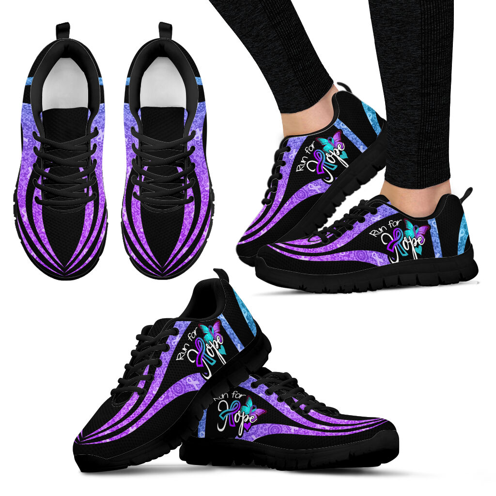 Suicide Prevention Shoes Run For Hope Sneaker Walking Shoes Best Gift For Men And Women 1 Suicide Prevention Shoes Run For Hope Sneaker Walking Shoes Best Gift For Men And Women 1