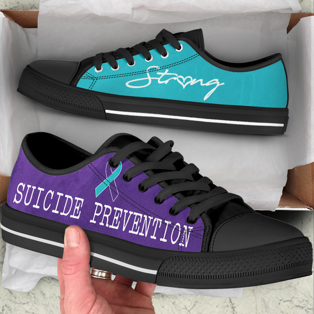 Suicide Prevention Shoes Strong Low Top Shoes Best Gift For Men And Women Sneaker For Walking 2 Suicide Prevention Shoes Strong Low Top Shoes Best Gift For Men And Women Sneaker For Walking 2