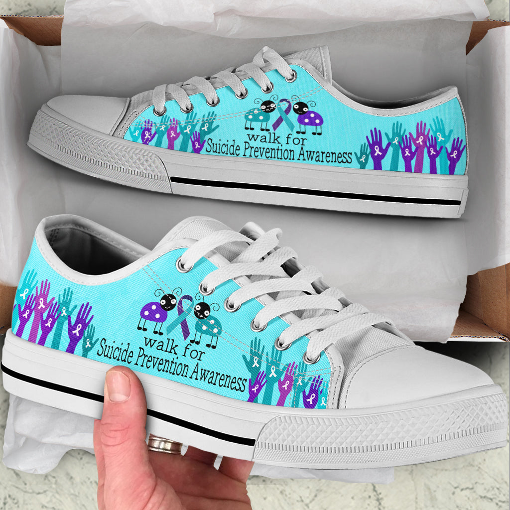 Suicide Prevention Shoes Walk For Low Top Shoes Best Gift For Men And Women Sneaker For Walking 1 Suicide Prevention Shoes Walk For Low Top Shoes Best Gift For Men And Women Sneaker For Walking 1