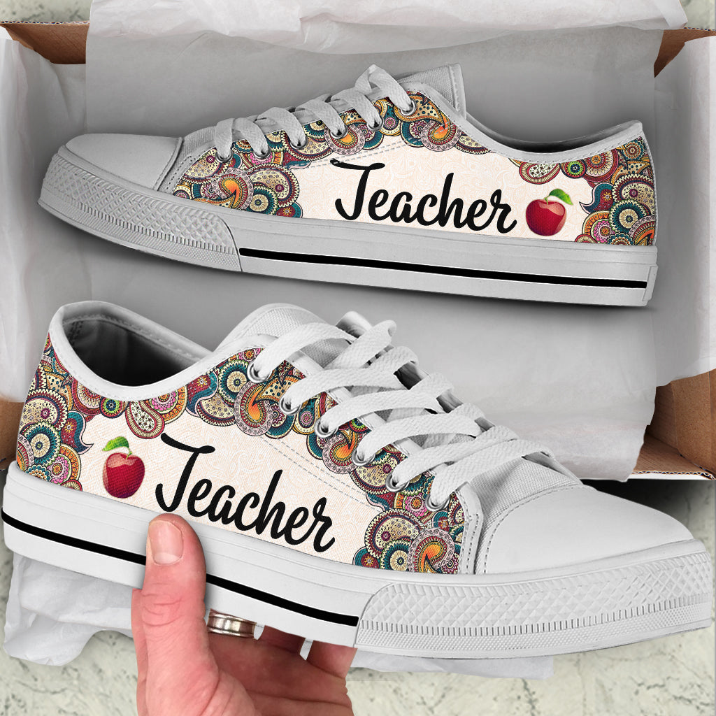 Teacher Paisley Low Top Shoes Best Gift For Teacher School Shoes Best Shoes For Him Or Her 1 Teacher Paisley Low Top Shoes Best Gift For Teacher School Shoes Best Shoes For Him Or Her 1