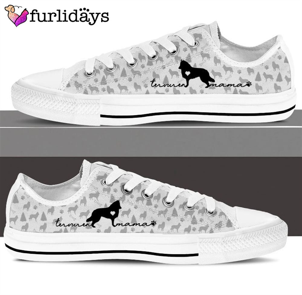 Tervuren Low Top Shoes Dog Walking Shoes Men Women Dog Memorial Gift 3