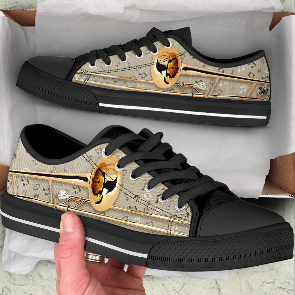 Trombone Classic Low Top Music Shoes Fashionable Casual Shoes Gift For Adults Best Shoes For Him Or Her 2 Trombone Classic Low Top Music Shoes Fashionable Casual Shoes Gift For Adults Best Shoes For Him Or Her 2