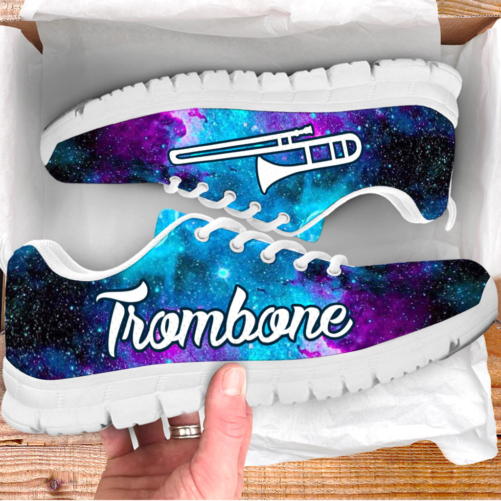 Trombone Shoes Galaxy Music Sneaker Walking Shoes Best Gift For Music Lovers 1 Trombone Shoes Galaxy Music Sneaker Walking Shoes Best Gift For Music Lovers 1