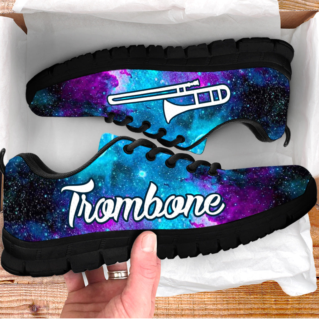 Trombone Shoes Galaxy Music Sneaker Walking Shoes Best Gift For Music Lovers 3 Trombone Shoes Galaxy Music Sneaker Walking Shoes Best Gift For Music Lovers 3