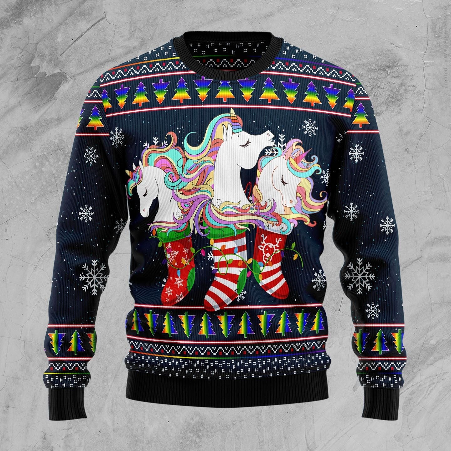 Unicorn Socks Xmas Ugly Christmas Sweater Funny Family Sweater Gifts Unisex Crewneck Sweater 1 Unicorn Socks Xmas Ugly Christmas Sweater Funny Family Sweater Gifts Unisex Crewneck Sweater 1