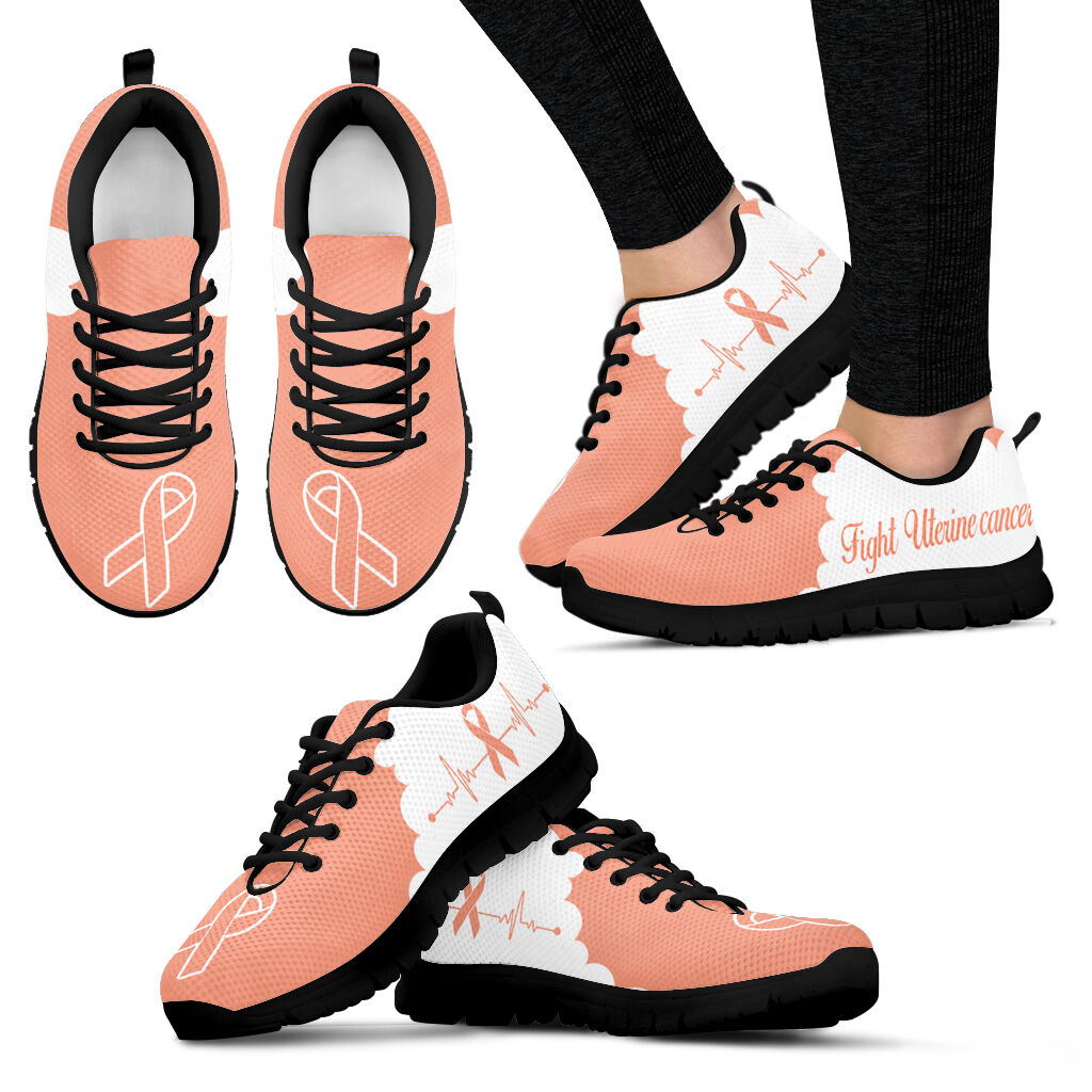 Uterine Cancer Shoes Cloudy Sneaker Walking Shoes Best Gift For Men And Women Cancer Awareness Shoes 1 Uterine Cancer Shoes Cloudy Sneaker Walking Shoes Best Gift For Men And Women Cancer Awareness Shoes 1