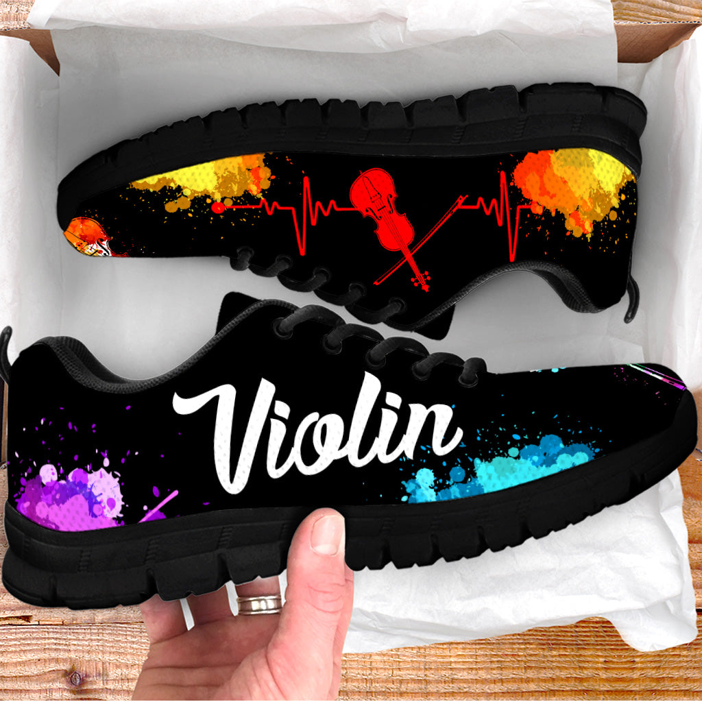 Violin Shoes Art Music Sneaker Running Walking Shoes Best Gift For Music Lovers 3 Violin Shoes Art Music Sneaker Running Walking Shoes Best Gift For Music Lovers 3
